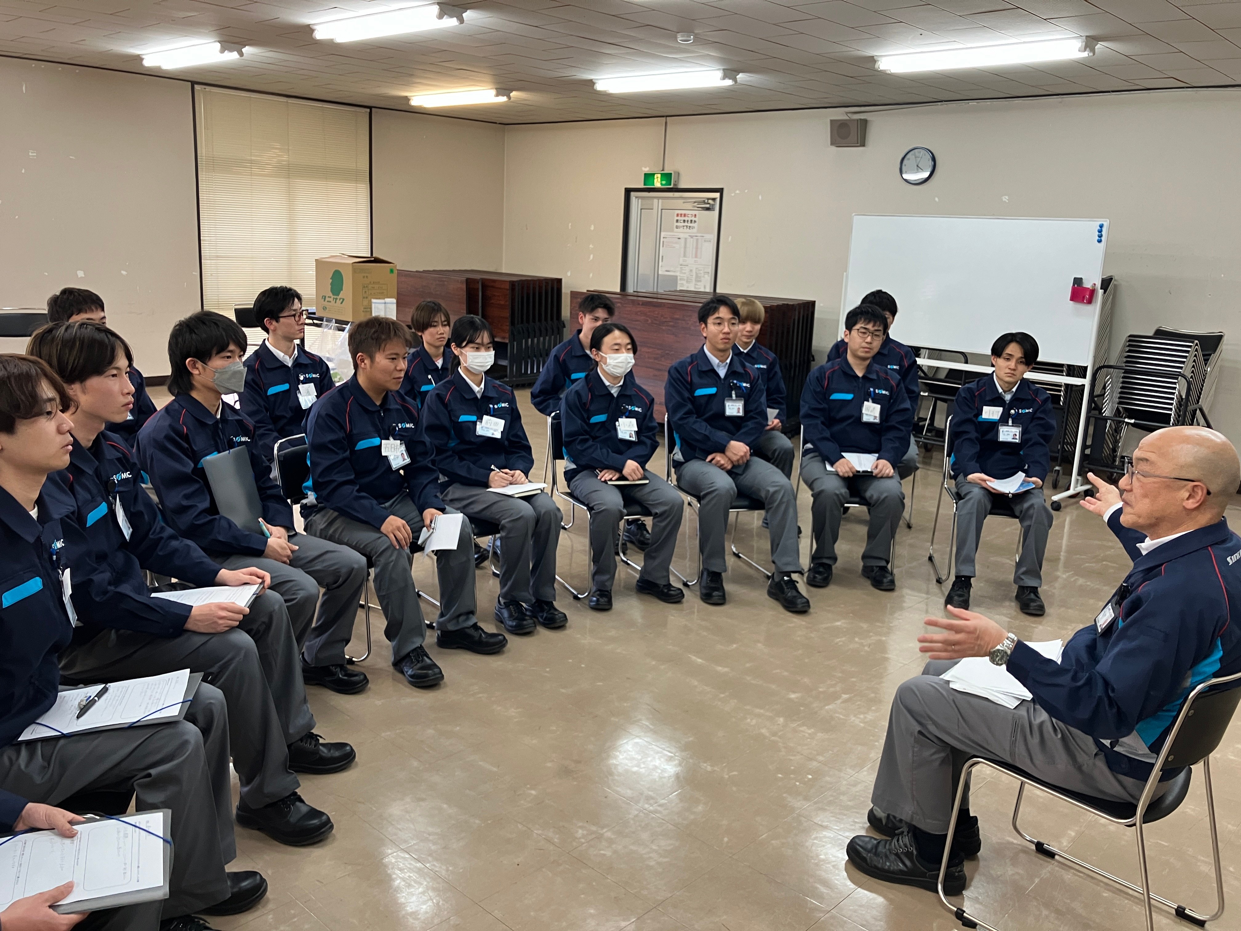 新入社員研修~新入社員が雅洋社長に聞いてみた~